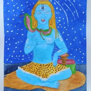 Shiva sentado Penj'art23