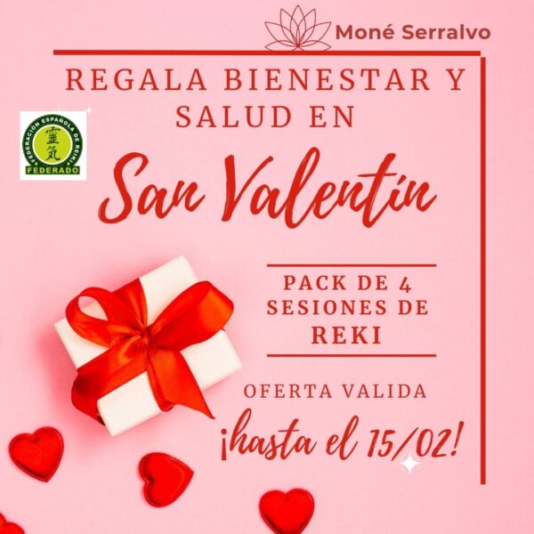 packs de regalo en fechas señaladas, en la imagen hay la promoción de san Valentín